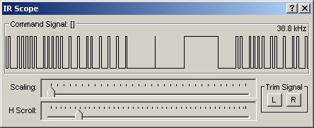 Scope image showing a separator spike